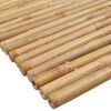vidaXL Tapis de bain 2 pcs 70x50 cm bambou