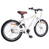 vidaXL V&eacute;lo pour Enfants 24 Pouces pour les 8-12 ans blanc