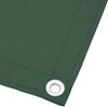vidaXL &Eacute;cran de balcon vert fonc&eacute; 120x800 cm 100% polyester oxford
