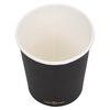 vidaXL Tasses &agrave; caf&eacute; en papier 200 ml 100 pcs Noir