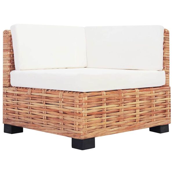 vidaXL Ensemble de canap&eacute;s 16 pcs Rotin naturel