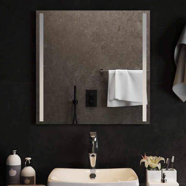 vidaXL Miroir de salle de bain &agrave; LED 60x60 cm