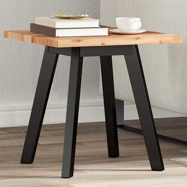 vidaXL Dessus de table carr&eacute; 40x40x2 cm bois massif d'acacia