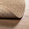 vidaXL Tapis 90 cm aspect jute int&eacute;rieur et ext&eacute;rieur