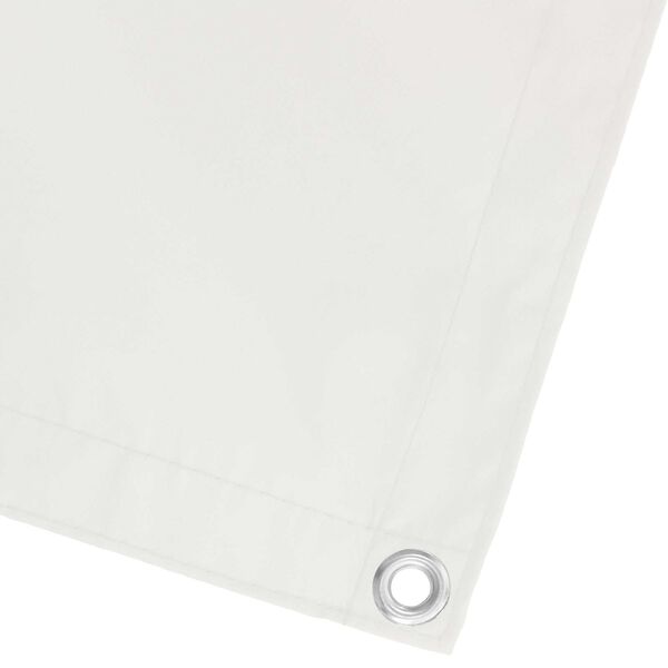 vidaXL &Eacute;cran de balcon Blanc 100 x 600 cm Tissu Oxford