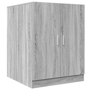 vidaXL Meuble pour machine &agrave; laver Sonoma gris 71x71,5x91,5 cm
