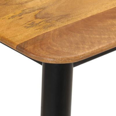 vidaXL Table console 110x40x76 cm bois de manguier solide et fer