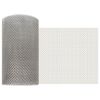 vidaXL &Eacute;cran en maille 20 x 500 cm 6 Mesh Acier Inoxydable 201 Argent&eacute;