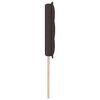 vidaXL T&ecirc;te de lit LED avec t&ecirc;te de lit Marron fonc&eacute; 180 cm Polyester