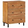 vidaXL Armoire lat&eacute;rale 60x33x75 cm bois massif d'acacia