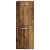 vidaXL Ensemble de mobilier de salle de bain 4 pcs Bois ancien