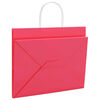 vidaXL Sacs en papier 250 pcs avec poign&eacute;es rose 32x22x24 cm