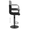 vidaXL Tabourets de bar lot de 2 noir velours