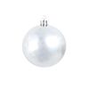 vidaXL Ensemble de boules de No&euml;l 100 pcs 3/4/6 cm Blanc/Gris