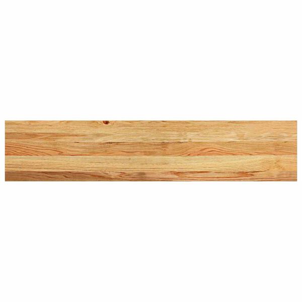 vidaXL Marches d'escalier 2 pcs marron clair 120x30x2 cm ch&ecirc;ne massif