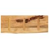 vidaXL Dessus de table 90x30x3,8 cm bord vif bois massif manguier brut