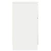 vidaXL Buffet avec tiroir blanc 71x35x65 cm bois d'ingénierie