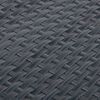 vidaXL Paravent de balcon anthracite 400x90 cm r&eacute;sine tress&eacute;e