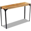 vidaXL Table console Bois de manguier 120 x 35 x 76 cm
