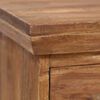 vidaXL Table de chevet 40x30x50 cm Teck