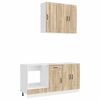 vidaXL Unit&eacute; de cuisine KALMAR 5 pcs Ch&ecirc;ne Sonoma Bois d'ing&eacute;nierie