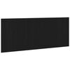 vidaXL T&ecirc;te de lit Ch&ecirc;ne noir 160 x 1,5 x 80,5 cm Bois d'ing&eacute;nierie