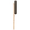 vidaXL T&ecirc;te de lit capitonn&eacute;e Marron et Taupe 140 cm Pin massif