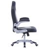 vidaXL Chaise de jeu Noir Similicuir
