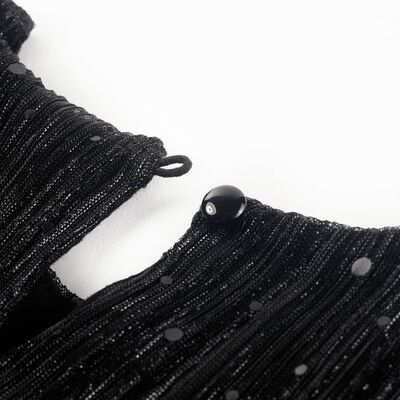 Robe à manches longues pour enfants noir 92