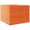 vidaXL Jardini&egrave;re cire marron 60x60x45,5 cm bois de pin massif