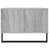 vidaXL Table basse Sonoma gris 90x50x36,5 cm Bois d'ing&eacute;nierie