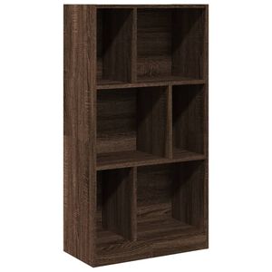 vidaXL Biblioth&egrave;que ch&ecirc;ne marron 57x28,5x107,5 cm bois d'ing&eacute;nierie