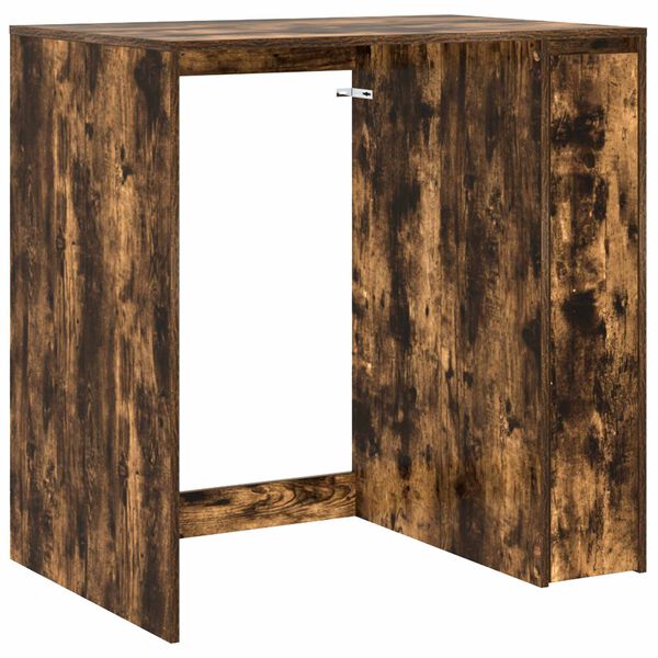 vidaXL Armoire pour machine &agrave; laver Ch&ecirc;ne fum&eacute; 87 x 60 x 89 cm