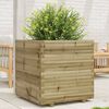 vidaXL Jardini&egrave;re 70x70x72 cm bois de pin impr&eacute;gn&eacute;