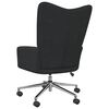 vidaXL Chaise de relaxation Noir Tissu
