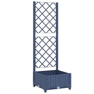 vidaXL Jardin Gris Bleu 40 x 40 x 121,5 cm
