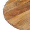 vidaXL Dessus de table 140x60x2,5 cm ovale bois massif de manguier