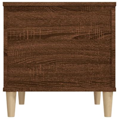 vidaXL Table basse Chêne marron 60x44,5x45 cm Bois d'ingénierie