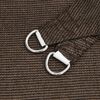vidaXL Voile d'ombrage 160 g/m² Marron 2,5x4 m PEHD