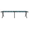 vidaXL Lit de camping pliant 2 pcs Foret 193 x 69 x 45 cm Tissu Oxford