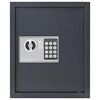 vidaXL Coffre-fort num&eacute;rique Gris fonc&eacute; 30 x 10 x 36,5 cm Acier