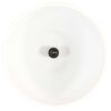 vidaXL Lampe suspendue industrielle Blanc Fer et bois solide 46 cm E27