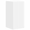 vidaXL Ensemble meuble TV Montage mural 4 pcs Blanc Bois d'ing&eacute;nierie