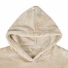 vidaXL Sweat &agrave; capuche couverture Beige l Flanelle