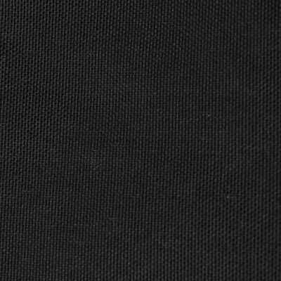 vidaXL Voile de parasol Tissu Oxford carré 3,6x3,6 m Noir