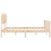 vidaXL Cadre de lit sans matelas 160x200 cm bois massif de pin