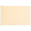 vidaXL &Eacute;cran d'intimit&eacute; de balcon cr&egrave;me 800x90 cm PVC