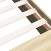 vidaXL Cadre de lit sans matelas ch&ecirc;ne sonoma 75x190 cm