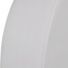 vidaXL Fauteuil inclinable &agrave; 2 places cuir synth&eacute;tique blanc