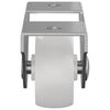 vidaXL Roulettes 2 pcs Blanc 42 x 11,5 x 29 mm Fer